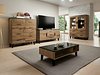 Комплет за дневен престој Larfloi 112 (Вотан даб + Црна)