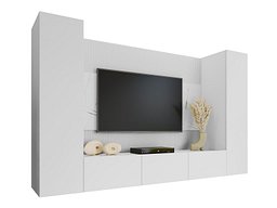 Комплет за дневен престој Comfivo Salix V (Бела + Бел мермер)