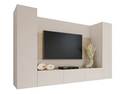 Комплет за дневен престој Comfivo Salix V (Беж + Кремона даб)