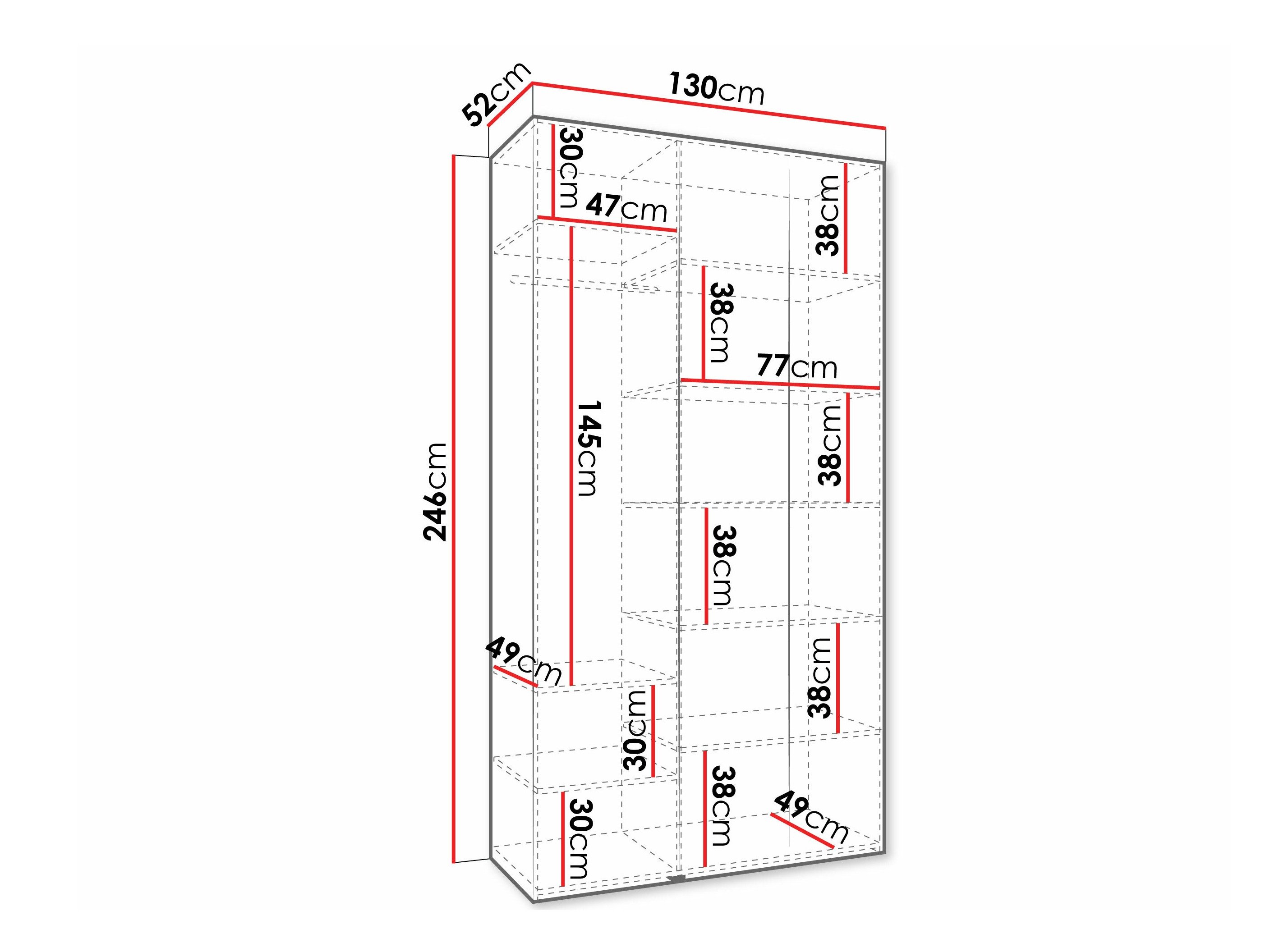 Гардеробер Hartford 571 (Кашмир)