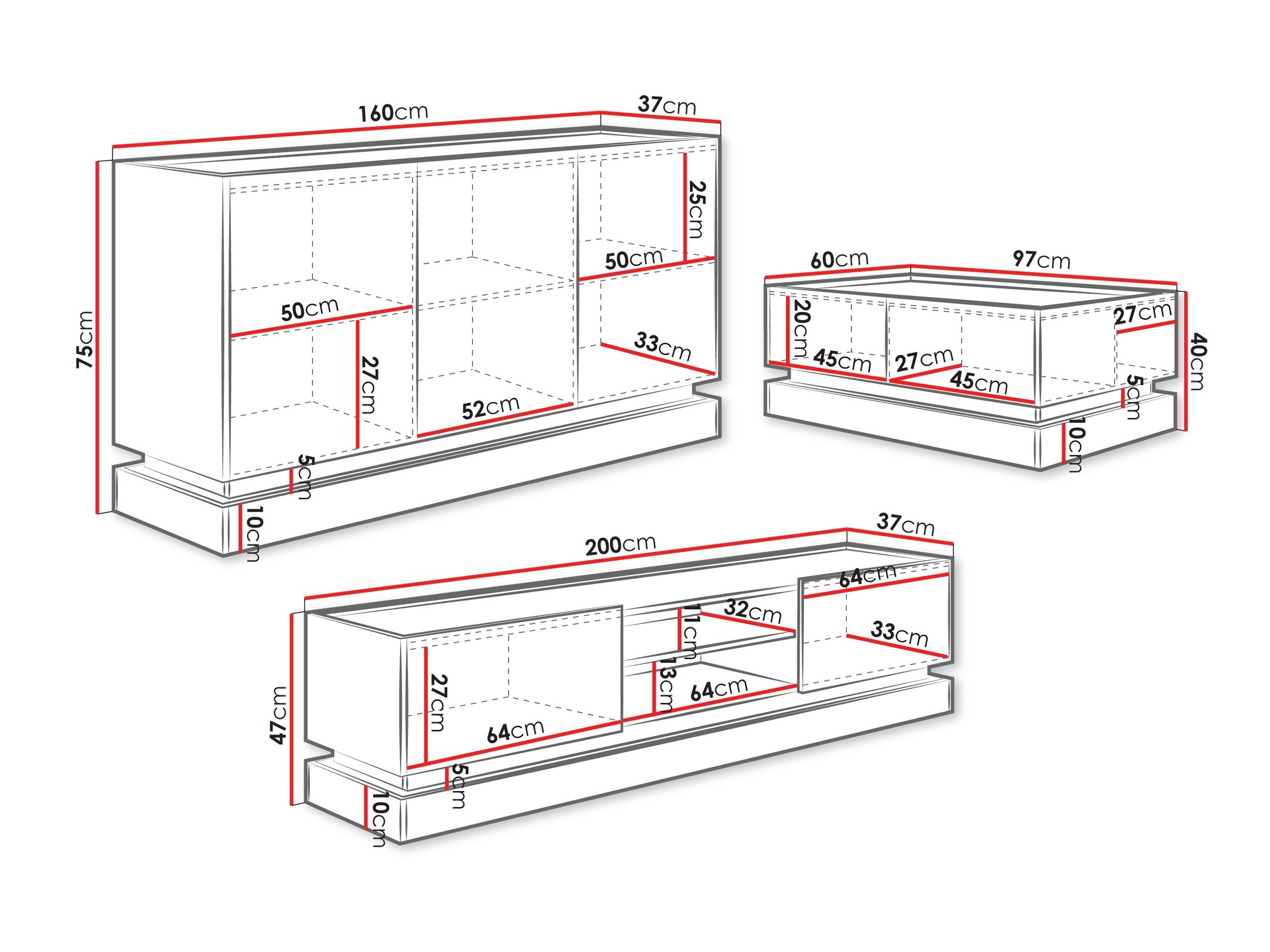 Комплет за дневен престој Comfivo Tilia (Кашмир + Даб)