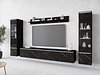 Комплет за дневен престој Mirfivo 101 (Црн мермер)