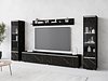 Комплет за дневен престој Mirfivo 101 (Црн мермер)