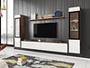 Комплет за дневен престој Mirfivo 101 (Вотан даб + Сјајна бела)