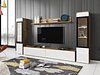 Комплет за дневен престој Mirfivo 101 (Вотан даб + Сјајна бела)