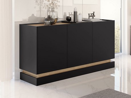 Креденец Comfivo Tilia I (Црна + Даб)