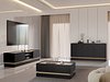 Комплет за дневен престој Comfivo Tilia (Црна + Даб)