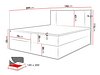 Континентален кревет Zanesville 101 (Manila 02)