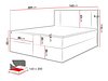 Континентален кревет Zanesville 101 (Manila 14)