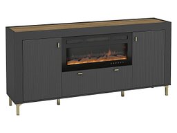 Комода Mormavu 110 (Мат црна)