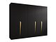 Гардеробер Hartford 606 (Црна)