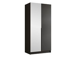 Гардеробер Closico Staton II (Црна)