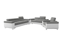 Комплет тапациран мебел Comfivo Vinetum (Soft 017 + Lux 05)