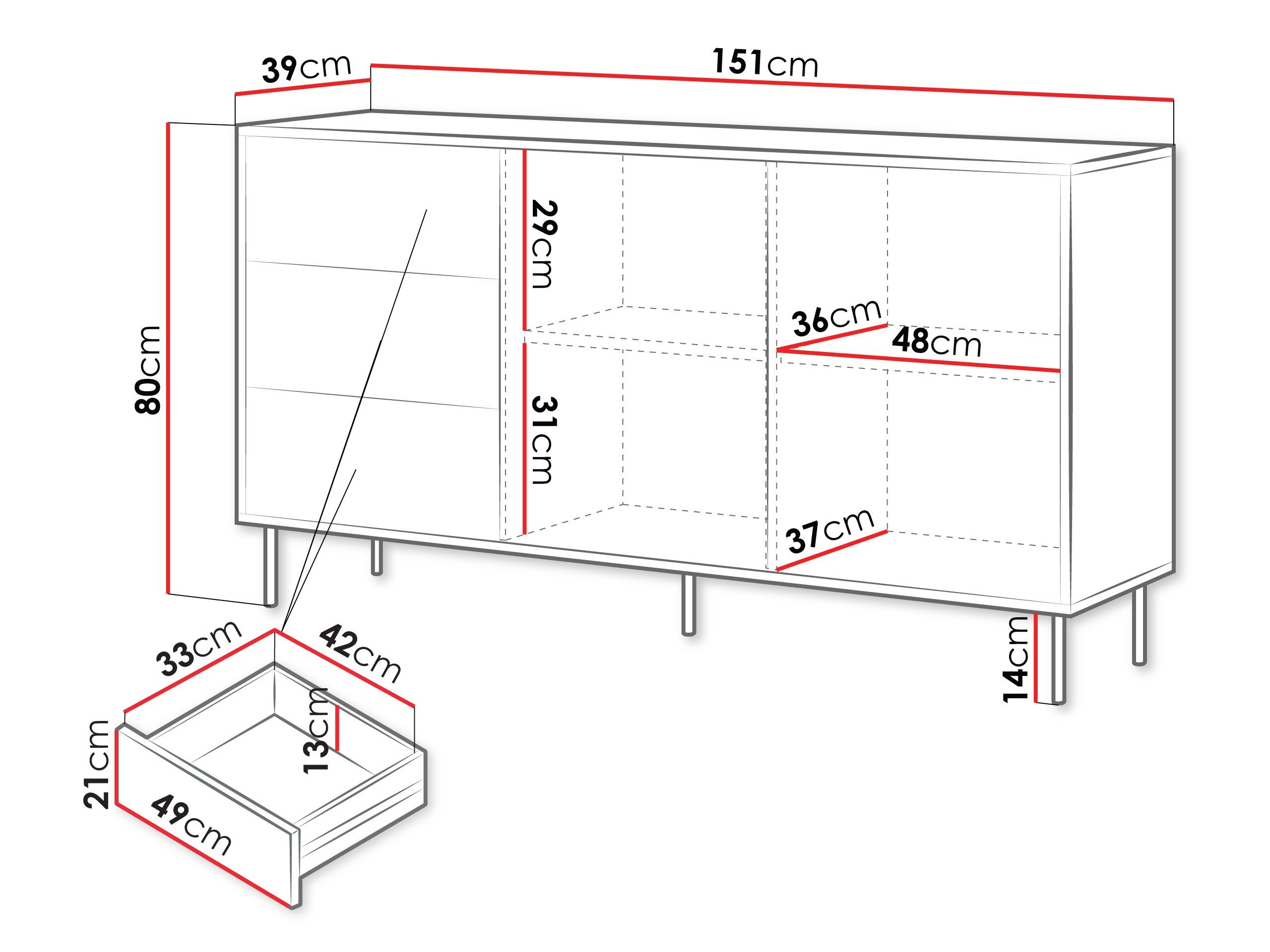 Комода Talsou 101