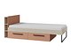 Кревет Etruva 110 (Кашмир + Розова)