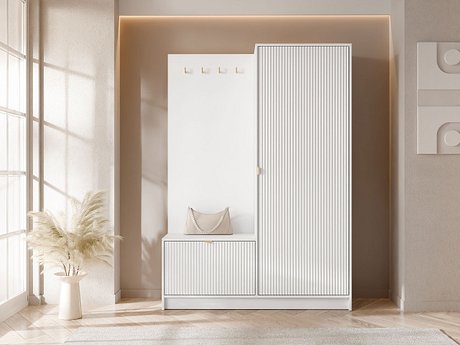 Комплет за ходник Comfivo Papilio (Бела)