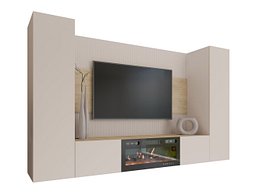Комплет за дневен престој Comfivo Salix VIII (Беж + Кремона даб)