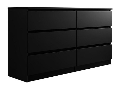 Комода со фиоки Comfivo Structor II (Црна)